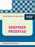 Teknik-Presentasi-Arsitektur - Pertemuan 3 PDF