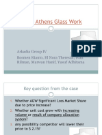 Case Study Athens Glass Works Arkadia PDF