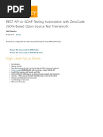 REST API or SOAP Testing Automation With ZeroCode JSON-Based Open Source Test Framework - CodeProject
