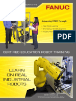 Learn On Real Industrial Robots: Certified Education Robot Training