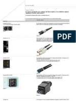 Conectores de fibra óptica