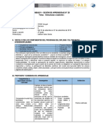 Sesión de Aprendizaje #25 Quimica