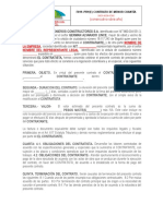 F019N-PRY (E) Modelo Contrato de Menor Cuantia
