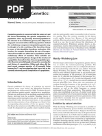 (Doi 10.1002/9780470015902.a0001737.pub2) Ewens, Warren J - Encyclopedia of Life Sciences - Population Genetics - Overview PDF