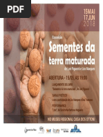 exposição semente da terra maturada