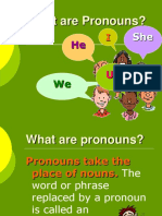 Pronouns and Clauses