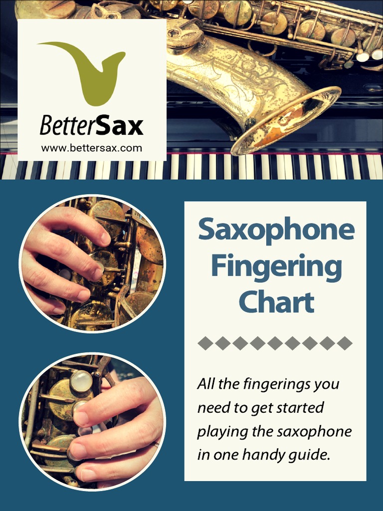 Saxophone Fingering Chart Better Sax PDF PDF Hand Limbs (Anatomy)