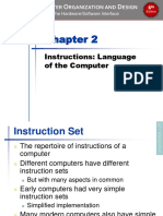 Computer Organization and Design Instruction Set Guide