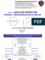 Microbiología Predictiva - FFyB - UNMSM 2017 (Práctica - Vida Útil)