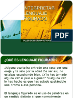 Interpretar Lenguaje Figurado