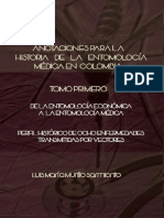 Anotaciones para La Historia de La Entomología Médica en Colombia - Luis M Murillo S