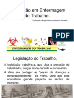 Legislacao em Enfermagem Do Trabalho