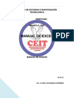 Manuales de Excel