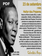 23 de Setembro - Heitor Dos Prazeres
