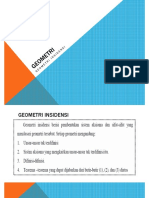 Geometri Insidensi Modul 1