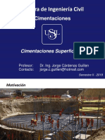 [01] USIL 2019 II Semana 03 Cimentacion Superficial