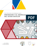 Guia de Estretagias para La Prevencion y Abordaje Del Acoso Escolar Mayo 2019 PDF