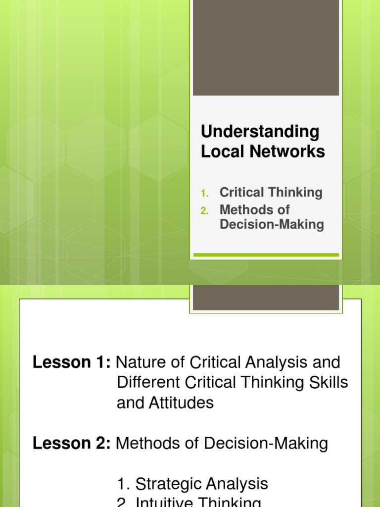 Strategies for developing critical thinking image