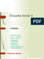 Etiqueta Social