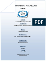 Actividad 1 Test Proyectivos