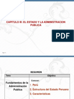 Capitulo Iii Estado Peruano Administracion Publica 03-05-2019