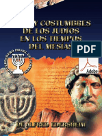 Usos y Costumbres de Los Judíos en Los Tiempos Del Mesías PDF de Alfred Edersheim