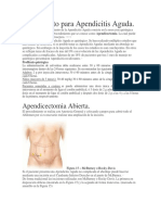 AaTratamiento para Apendicitis Aguda Mi Punto