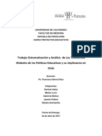 Sistematización y Análisis de Las Tendencias Globales de las Políticas Educativas y su implicancia en  Chile