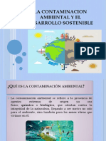 La Contaminacion Ambiental y El Desarrollo Sostenible