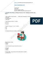 25+ Contoh Soal UTS Tema 1 Sub Tema 3 Untuk Kelas 1 SD Dan Kunci Jawabnya