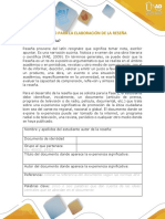 Formato para La Elaboración de La Reseña PDF