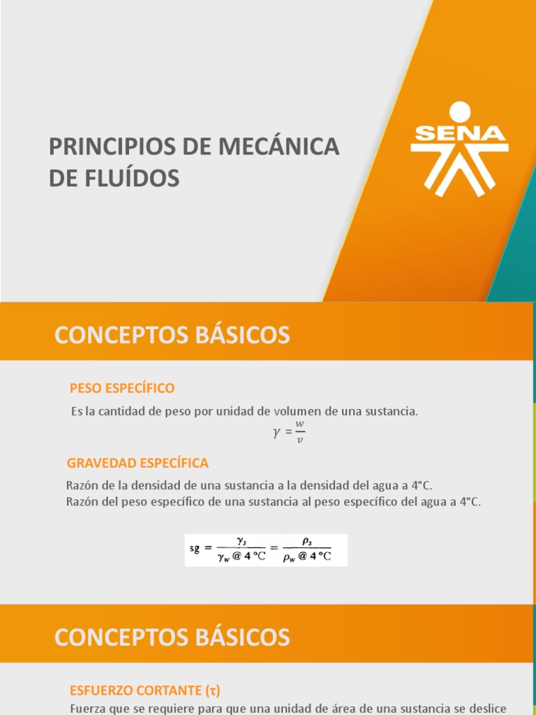 Principios de Mecánica de Fluidos | PDF | Viscosidad | Presión