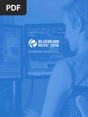 Revu Keyboard Shortcuts 2017