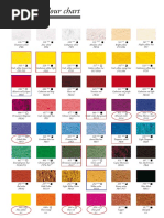 Union Ink Color Card | PDF