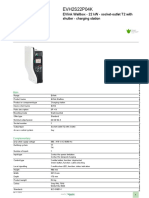 EVlink Wallbox - 22 KW - Socket-Outlet T2 With PDF