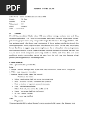Contoh Laporan Hasil Membaca Novel