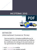 Definición y Características de Los INCOTERMS