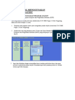 Analisis Soal Menggunakan Program Anatest