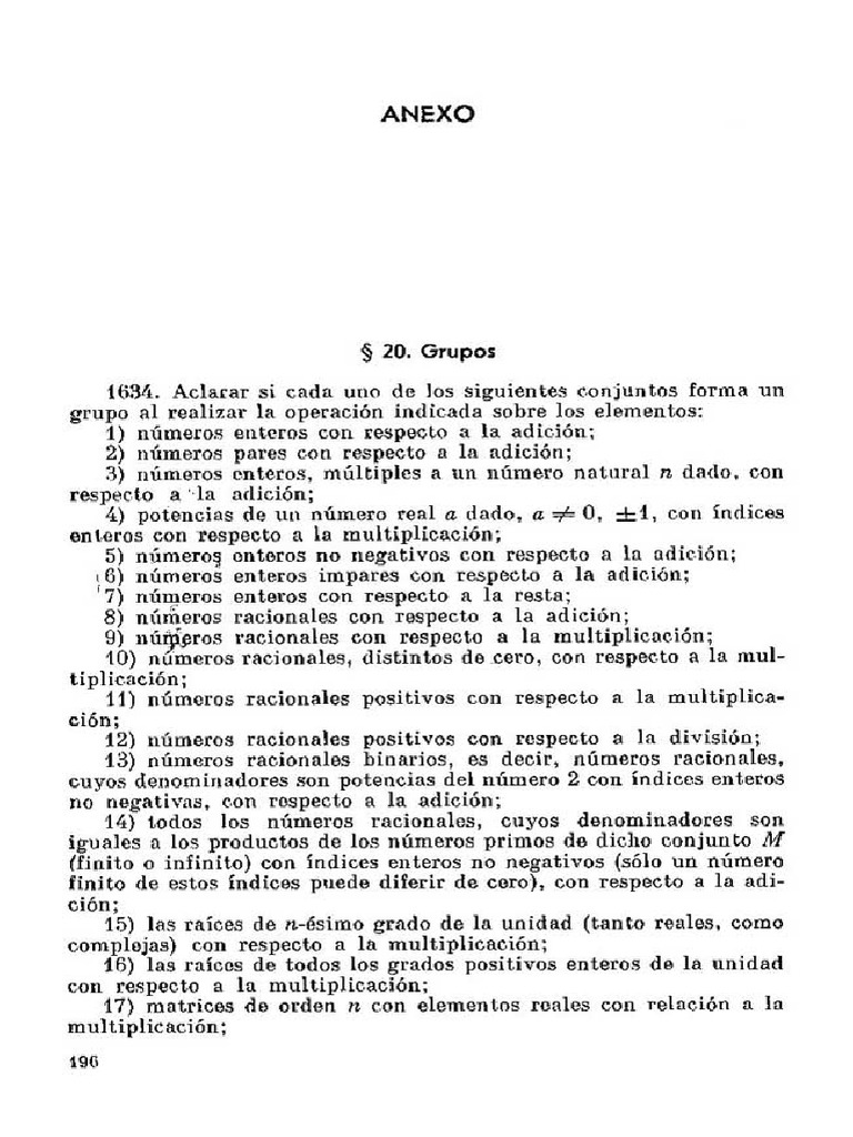 Probl Algebra Lineal Archivo2 PDF | PDF