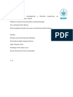 Enfermedades Bucales en Adultos Mayores