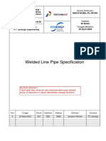 SP-001 Welded Line Pipe