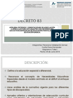 Decreto 83