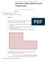 Historial de Evaluaciones para Rodriguez Castillo Angie Maritza - Sustentación Trabajo Colaborativo PDF