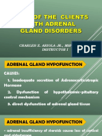 Disorders of Adrenal Glands