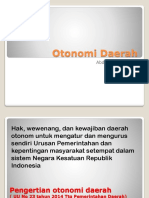 XII Otonomi Daerah