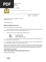 Surat Mohon Sumbangan VIP Hari Raya 2018