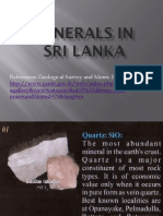 Minerals in Sri Lanka