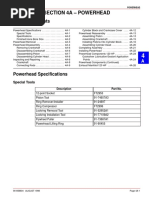 Section 4A - Powerhead: Special Tools