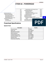 Powerhead Specs and Removal Guide