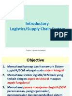 Introductory Logistics/Supply Chain System: Logistics 1-Senator Nur Bahagi@